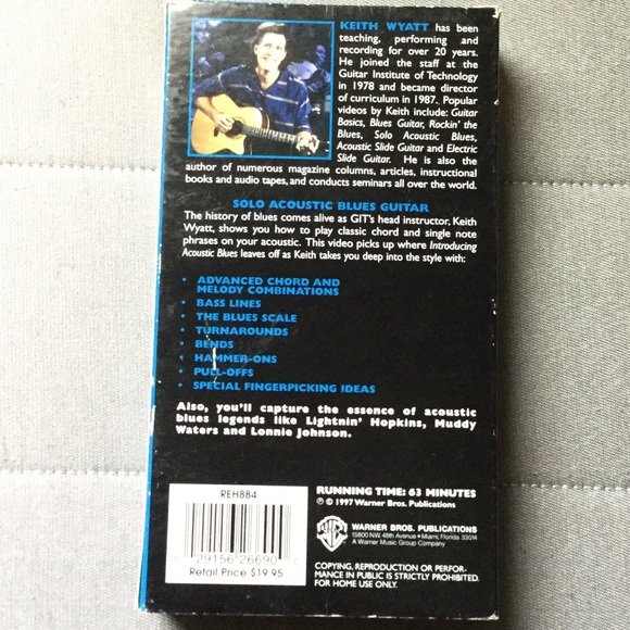 BNIB Ralph Paul’s Secrets to Playing Great Guitar VHS - Rock and Blues - Picture 9 of 12